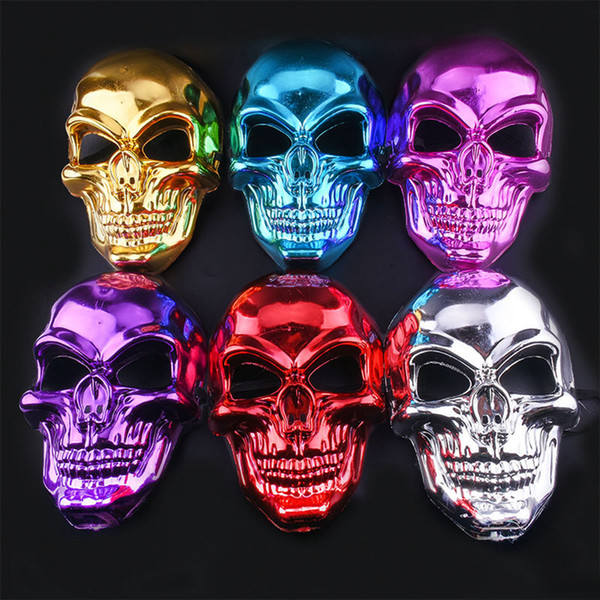 skull Easter Halloween Horror mask Creative personality party mask cosplay Adult party Performance props Halloween toys gift LJJA3606-2