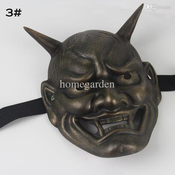 Wholesale-mask theme song of Japanese ghost mask Hannya masks collection exquisite Prajna theme mask with 3 colors IF210G