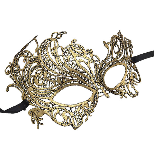 6 Color Fashion Lady Lace Eye Mask Masquerade Party Halloween Prop Ornament Halloween Decoration