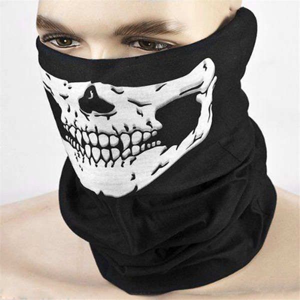 Halloween Mask Multi Function Skull Mask Outdoor Neck Warmer Haloween Festival Horror Scary Party 2019 Helloween Decoration