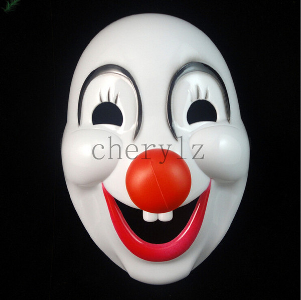 Red Nose Clown Halloween Costume Mask Jolly Halloween Masquerade Masks Festive & Party Supplies Party Masks C1400