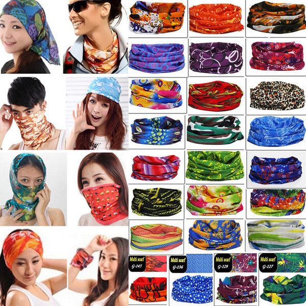 Outdoor Sports Magic Scarves Seamless Scarf Ride Cross Country Sunscreen Equipment Mountaineering Biking mask Hundreds of styles