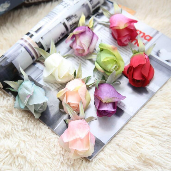 Artificial flower arrangement fake silk flower hand feeling glass roses flowers decoration for home and wall wedding