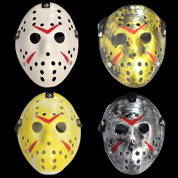 Jason Voorhees Masks The 13th Horror Movie Hockey Mask Scary Halloween Costume Cosplay Party Festival Mask