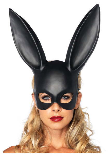 2017 Bunny Mask Rabbit Bar masquerade Mask Rabbit Ears The Easter bunny Mask Halloween Makeup Party