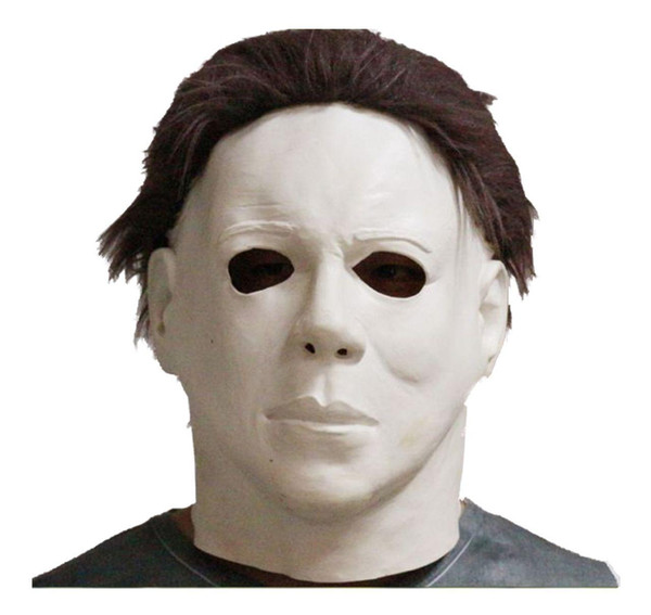 Top Grade 100% Latex Scary Michael Myers Mask Style Halloween Horror Mask Latex Fancy Party Horror Movie Party Cosplay free shipping