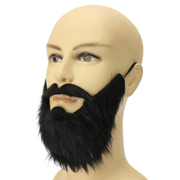 Gorgeous False beard Moustache props Masquerade Halloween New Year Christmas Party mask decoration boda 0273