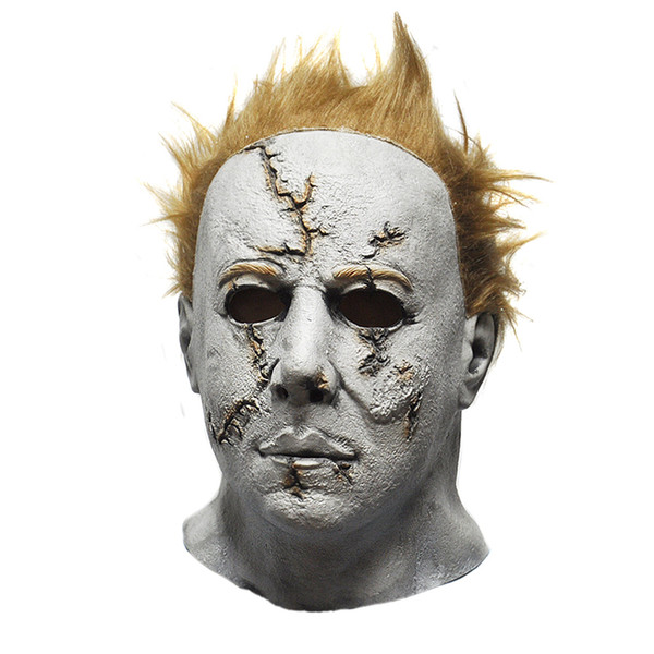 Wholesale-Horror Movie Halloween Michael Myers Mask, Adult Party Masquerade Cosplay Latex Mask