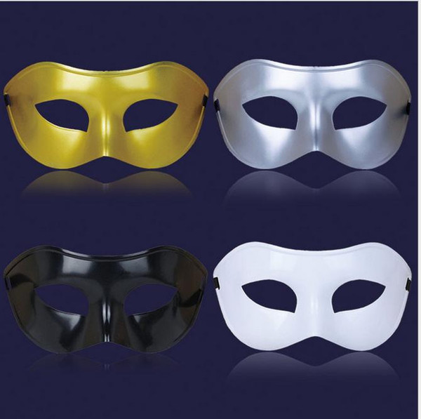 50PCS Classic Women/Men Venetian Masquerade Half Face Mask for Party Costume Ball 4 colors, free shipping send