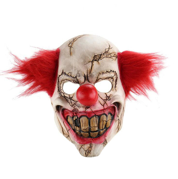 10 Piece Halloween Clown Mask Masque Payday Party Halloween Mask For Party Mascara Carnaval Silicone