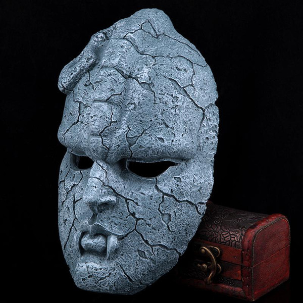 Horror JoJo bizarre adventure Decorative stone mask stone ghost mask COS fan MEDICOS