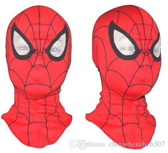 Free shipping,Cosplay children and adult Spiderman mask /Spider-Man Gloves Cosplay Halloween Party Supplies