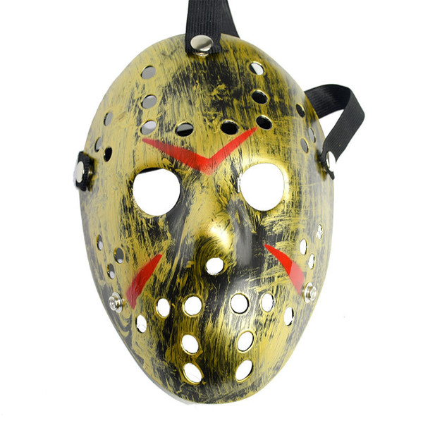 Archaistic Jason Mask Full Face Antique Killer Mask Jason vs Friday The 13th Prop Horror Hockey Halloween Costume Cosplay Mask