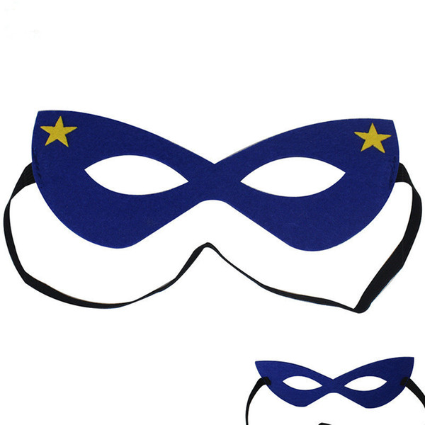 103 Designs Halloween Cosplay Mask 2 Layer Cartoon Felt Masks Eye Shade Costume Party Masquerade Eye Mask Students Kids Performance Masks