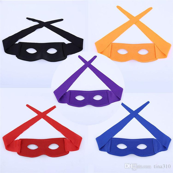 New 5 colors Europe and America Masquerade mask Chromatic composite cloth mask festival personality Party Mask IA768