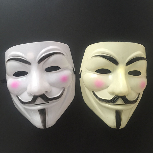 Hot Selling Party Masks V for Vendetta Mask Anonymous Guy Fawkes Fancy Dress Adult Costume Accessory Party Cosplay Masks TO146