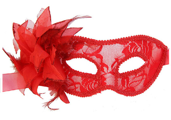 Translucent Lace Venice Women Mask Halloween Masquerade Masks Festive & Party Supplies Party Masks MK025 free shipping