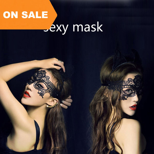 Fashion Lace mask party mask Halloween Exquisite Masquerade Party Half Face Mask Woman lady Sexy Mask For Christmas cosplay costume 110002