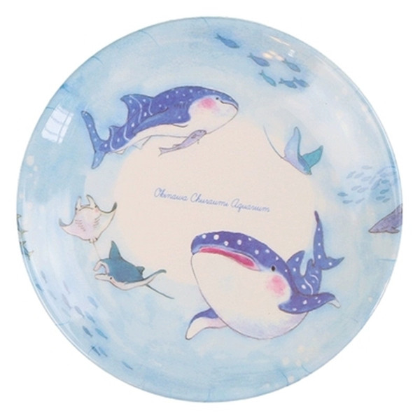 4/ pack dessert plate creative melamine tableware cute cartoon dish restaurant home quality tableware free shipping