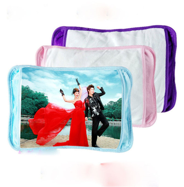 Blank hot water bag for sublimation DIY personalized customized blank hot water bags can print your photo wholesales party gifts