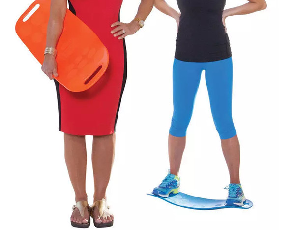 2017 Simply Fit Board Yoga Balance Board The Abs Legs Core Workout Twist Boards For best Fitness 16PCS Free shipping