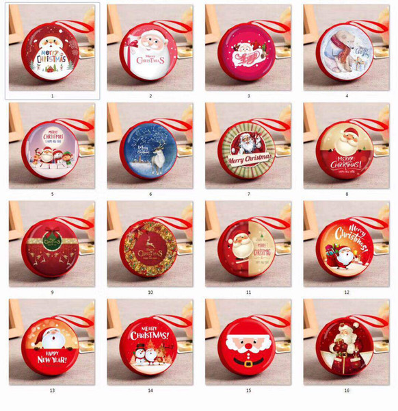 hot Cartoon wallet kids bag Christmas Coin Purse Santa Claus elk snowman Decoration Creative Festive & Party Gifts Anime Periphery Toys J2
