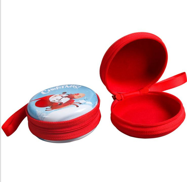 kids bag Christmas Coin Purse Santa Claus elk snowman Decoration Creative Gifts Cartoon wallet Anime Periphery Toys J2