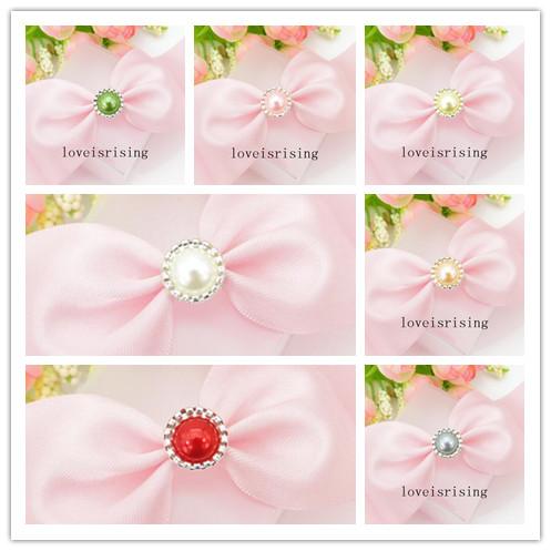 13 Colors You Pick--50pcs Pearl Brads Paper Fastener for wedding favor box DIY card making DIY Craft Supplies invitations Decor
