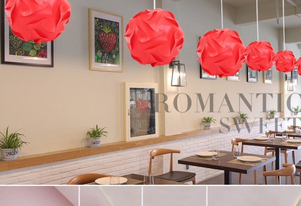 Novelty IQ Lamp Lampshades 30CM For Room Decorations Christmas Lights Lamp Decorations Jigsaw Lamps With High Quality