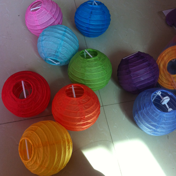 Wedding Decorations Paper Lantern 10CM Events party supplier baby shower Chinese paper ball Wholesale DHL/EMS Free Ship