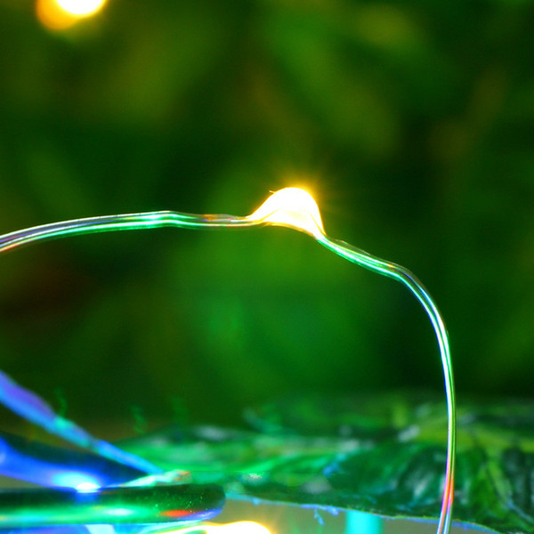 New USB LED Christmas Strings 10M Copper Wire String Fairy Light 100 LEDs Christmas Xmas Home Party Decoration Light Warm/Pure White