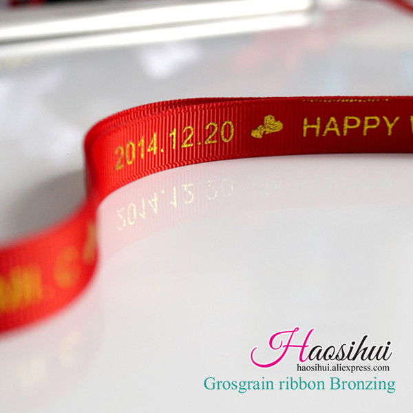 5/8''(16mm) wholesale cheap personalised ribbon grosgrain ribbon for party decoration christmas/birthday 100yards/lot