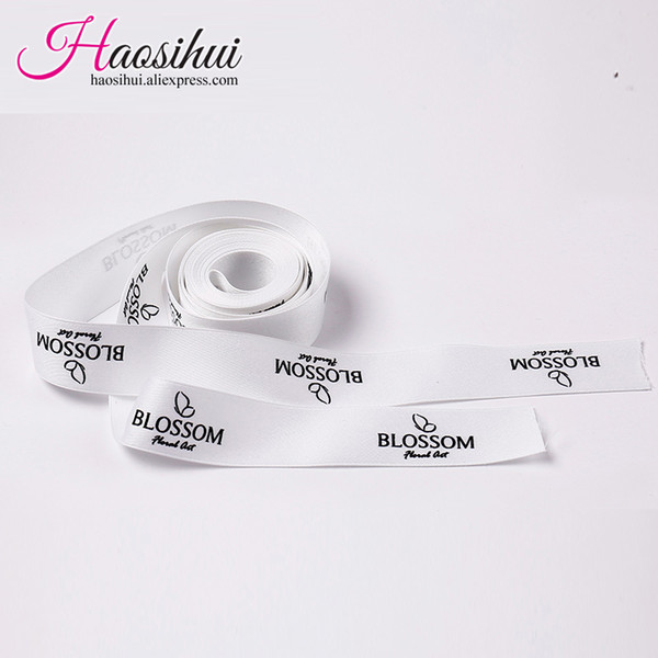 1-1/2''(39mm) Free Shipping Personalized Gifts Decoration Flower Printing Names and Company Logos ribbon 100yards/lot