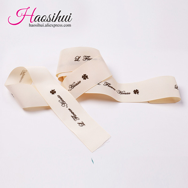 1/2''(13mm) customized and ribbon for bows perssoalized design ribbon for bridal shower and decoration packaging 100yards/lot