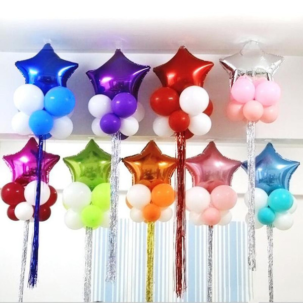 Inflatable Cartoon Tassel Balls Party Decorations Balloons Happy Birthday Wedding Decorations Balloons Free Shipping
