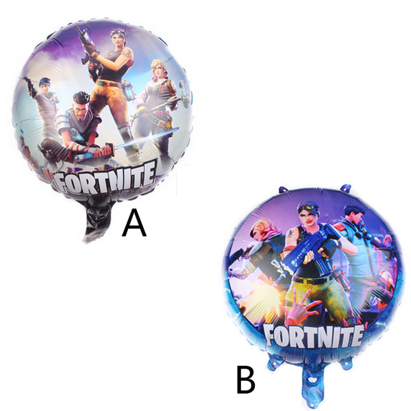 Game Balloons 18inch Aluminum Foil Large Balloon Kids Toy Birthday Festival Supplies Christmas Halloween Decoration Party Supply