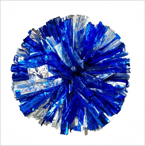 pom poms Cheerleading 50g Cheering pompom Metallic Pom Pom Cheerleading products many colors for your choose
