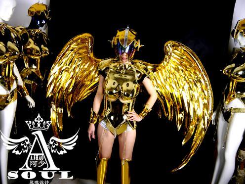 Atmospheric stage wings clothing fashion catwalk shows activity characteristics Free size