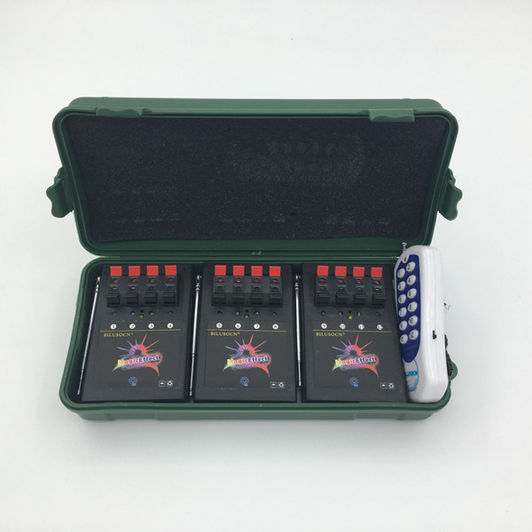 12 Cue Wireless Fireworks Firing control system equipment+remote control fire control equipment +Programmable remote+party Wedding system
