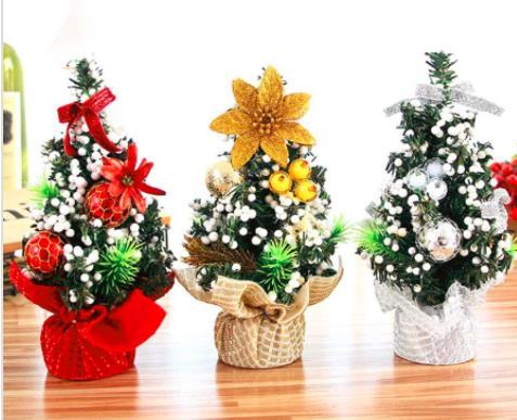 Merry Christmas Tree Bedroom Desk Decoration Toy Doll Gift Office Home Children Natale Ingrosso Christmas Decorations for Home