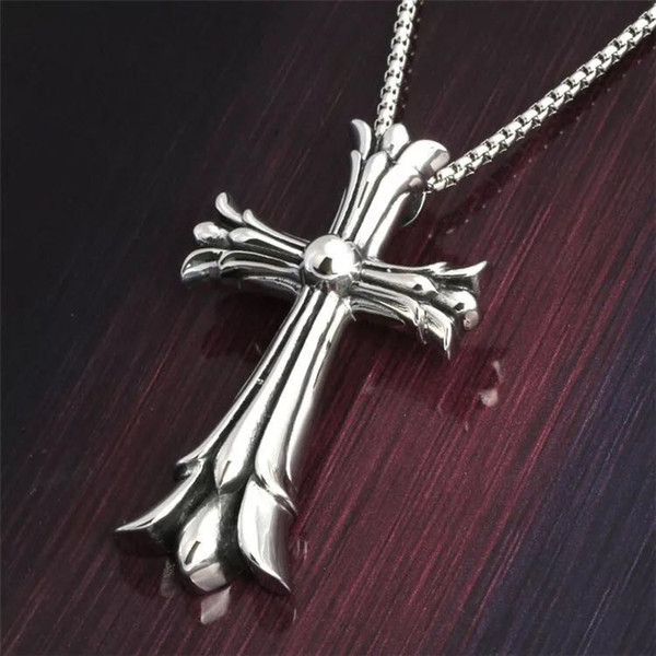 Wholesale Jesus Christ Cross Pendant NO.1 Dad Necklace Super Papa Hero Best Papa Father's Day Gift DIY Freeshipping