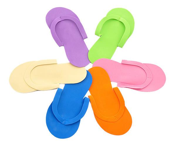 free shipping 100pcs/lot Disposable Slipper / EVA Foam Salon Spa Slipper / Disposable Pedicure thong Slippers / Beauty Slipper