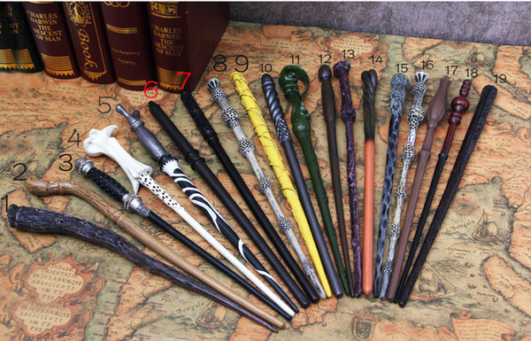 18 Styles Cosplay Harry Potter magic wand Dumbledore magical wand wizarding world of harry potter Hogwarts Magic with a Gift Box