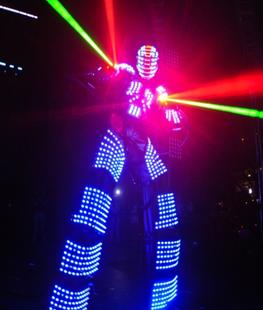 LED Costume /LED Clothing/Light suits/ LED Robot suits/ david robot