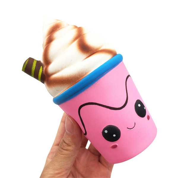 Squishy ice Cream Cone Jumbo 15cm Slow Rising Soft Squishes Lovely Toys Stress Relief Toy Party Supplies
