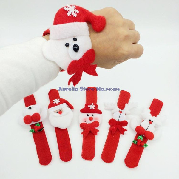 Christmas Decorations Christmas Patting Circle Christmas Children Gift Santa Claus Snowman Deer New Year Party Toys JIA441