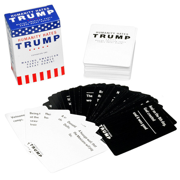 Humanity Hates Trump Card Expansion Game cards For Party Festive Supplies Christmas Gift Adult Funny Games