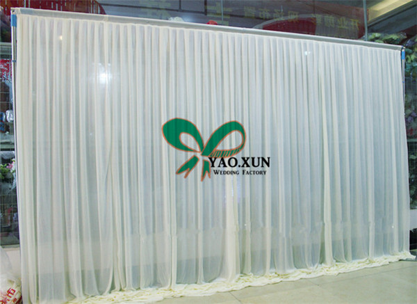 Cheap Price 10ft *20ft Wedding Backdrop Curtain \ Stage Background Free Shipping