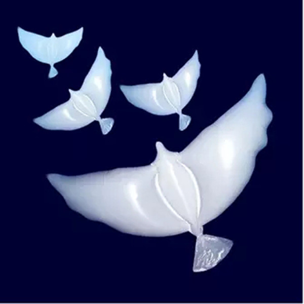 Wedding Balloon Decor Peace Pigeon Helium Balloons White Pigeon Aluminum Balloon Birthday Wedding Party Supplies Decoration YFA281