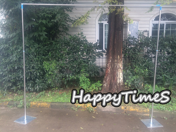 Wedding Background Decoration 3m High 3m Wide Size Stainless Steel Pipe And Base Wedding Backdrop Stand Strong Stabillity